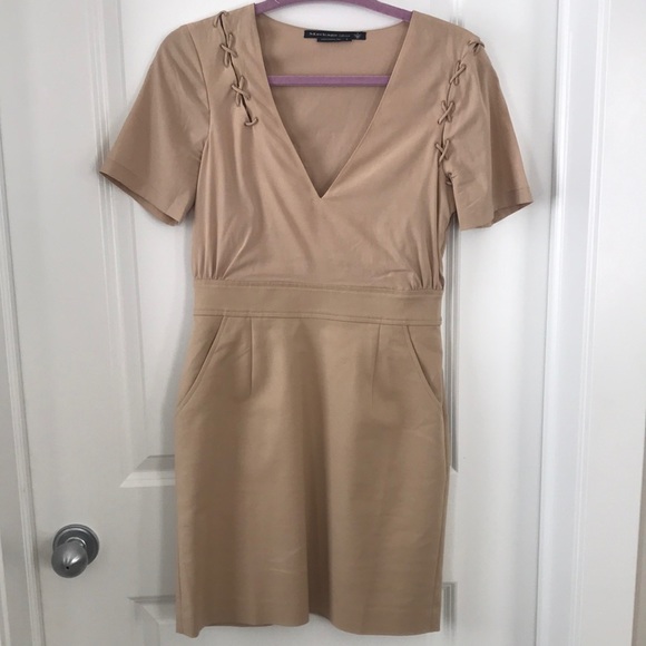 Mackage Tan Mini Dress - Picture 1 of 12